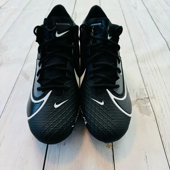 Nike Vapor Edge Elite 360 2 Football Black White DA5457-010 Men’s Shoes - Picture 8 of 9